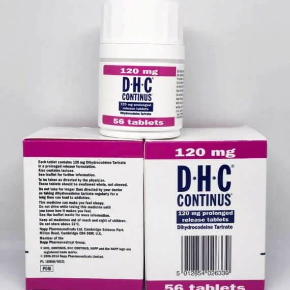 DHC Continus 120 mg (Dihydrocodeine)