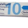 diazepam Roche. Valium belongs to the class of benzodiazepine. Benzodiazepine acts directly on the central nervous system. It produces the calming effect on your body. Valium also reduces severe symptoms of alcohol withdrawal, behavioral disorders, and mood disorders.